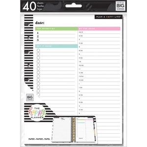 Happy Planner Classic😁 Daily To-Do filler paper